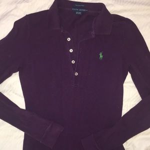 Ralph Lauren skinny polo long sleeve